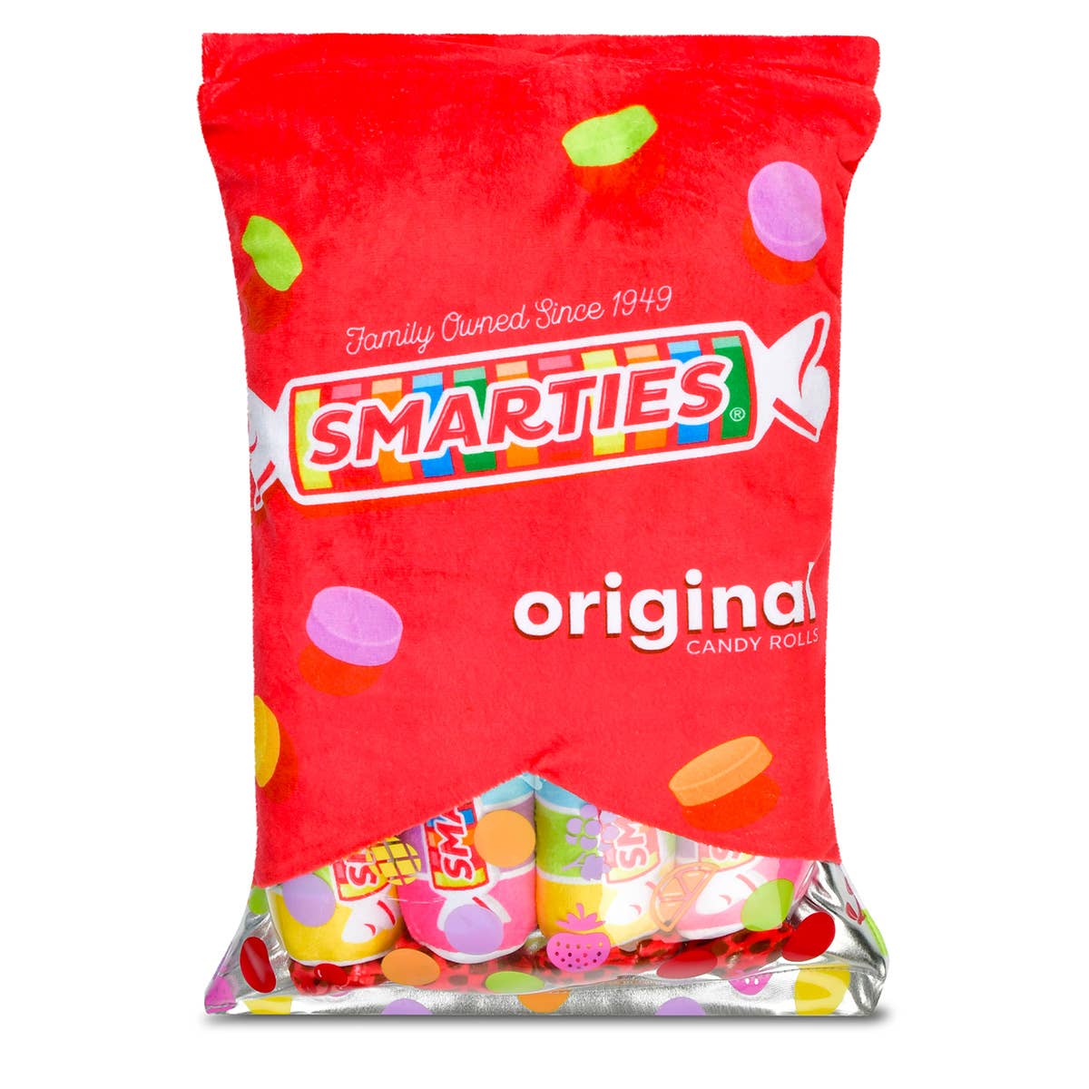 Smarties Bag Packaging Plush