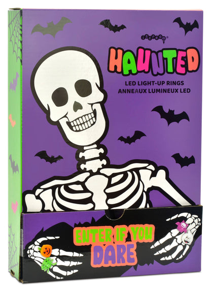 HAUNTED SQUEEZE RINGS PDQ - 24 PIECES