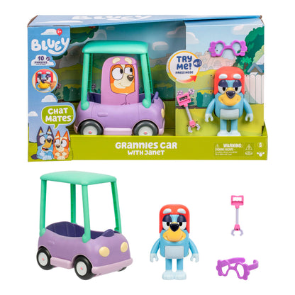 Bluey Chat Mates Janet Playset