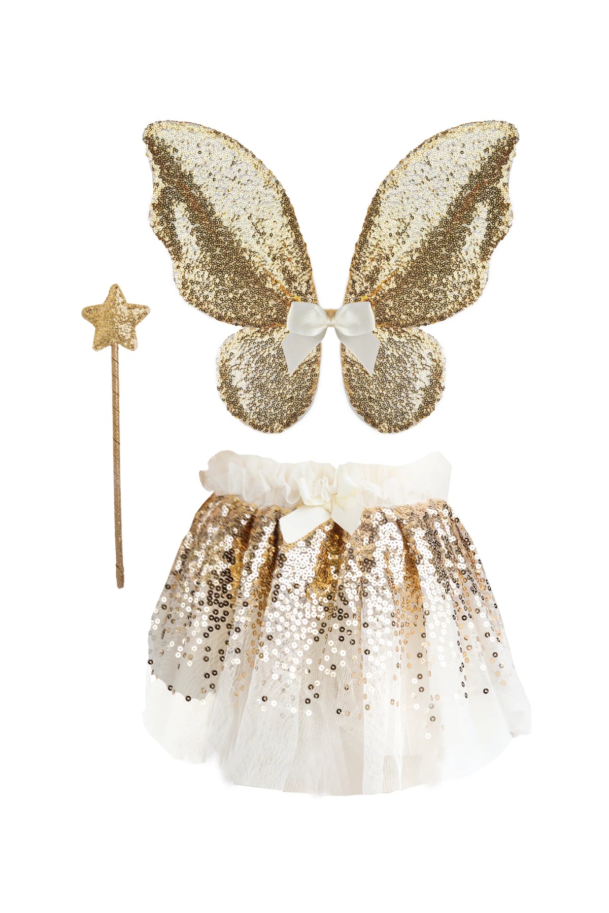 Gracious Gold Sequins Skirt, Wings & Wand 4/6
