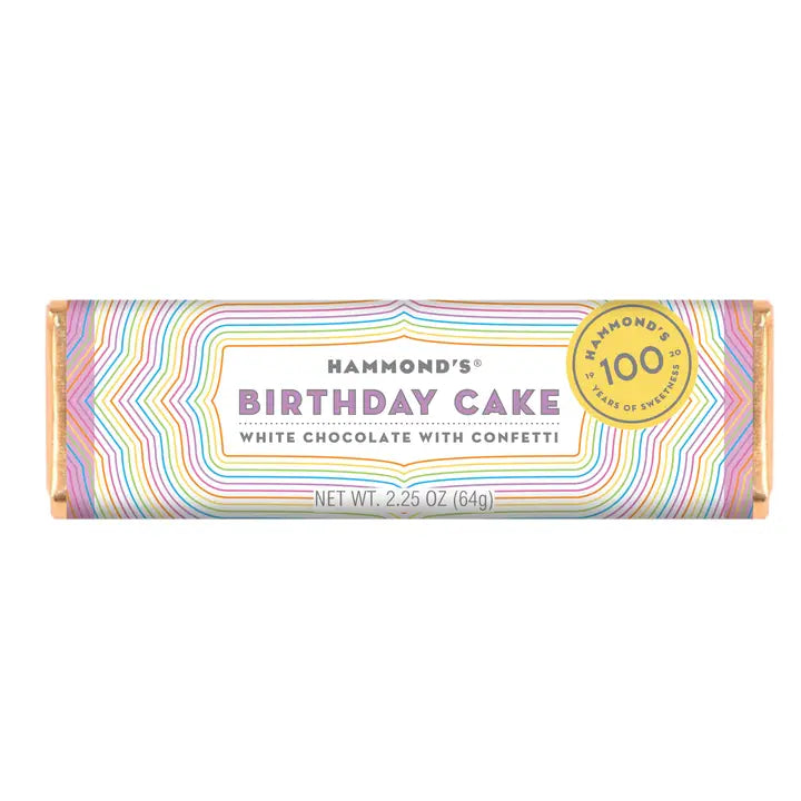 Birthday Cake W Choc Bar