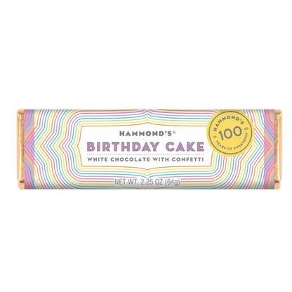 Birthday Cake W Choc Bar