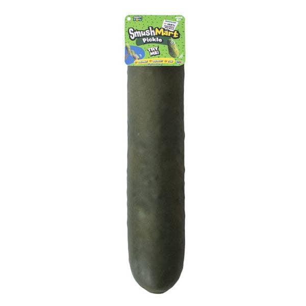 RMS® SmushMart™ Giant 15" Pickle Squishy 1pc