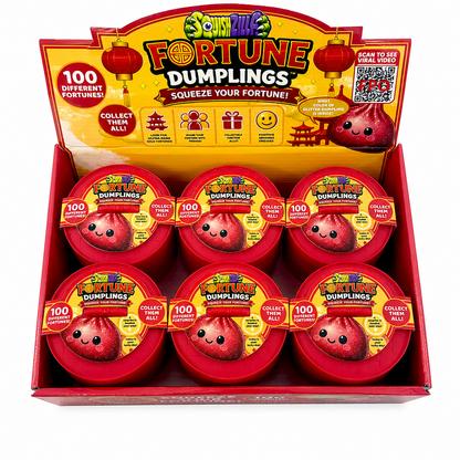 Fun Doh Mystery Fortune Cookie Squishy Dumpling - 12/Display