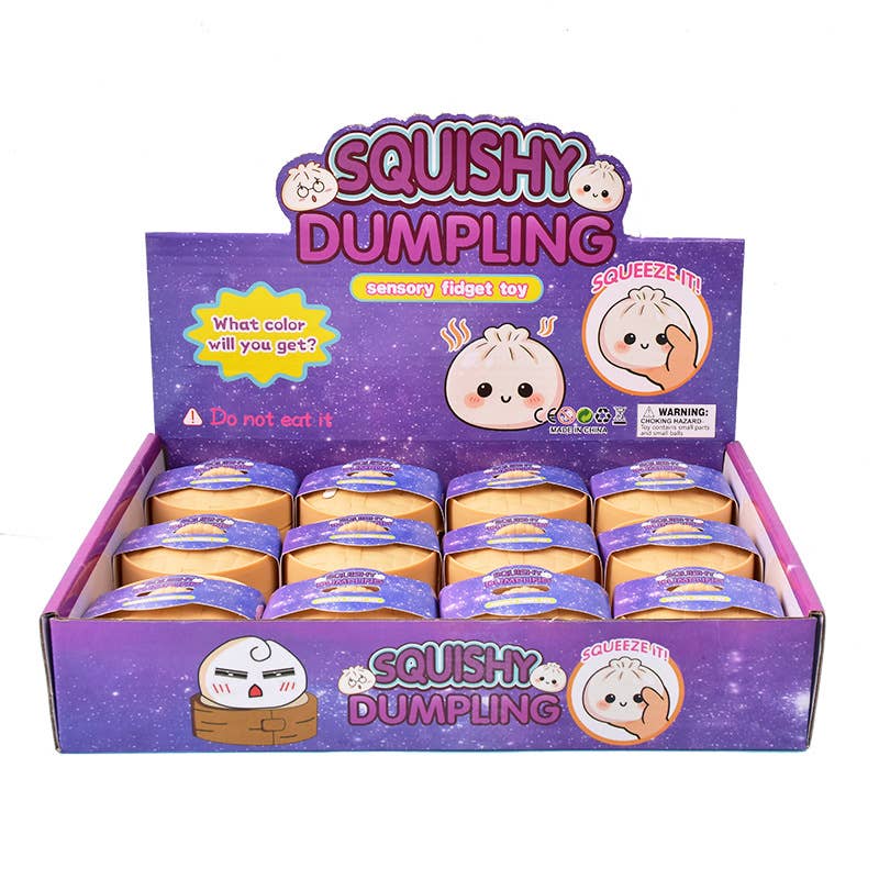 Mystery Squishy Dumpling Bao Bun Fidget Toy blind box
