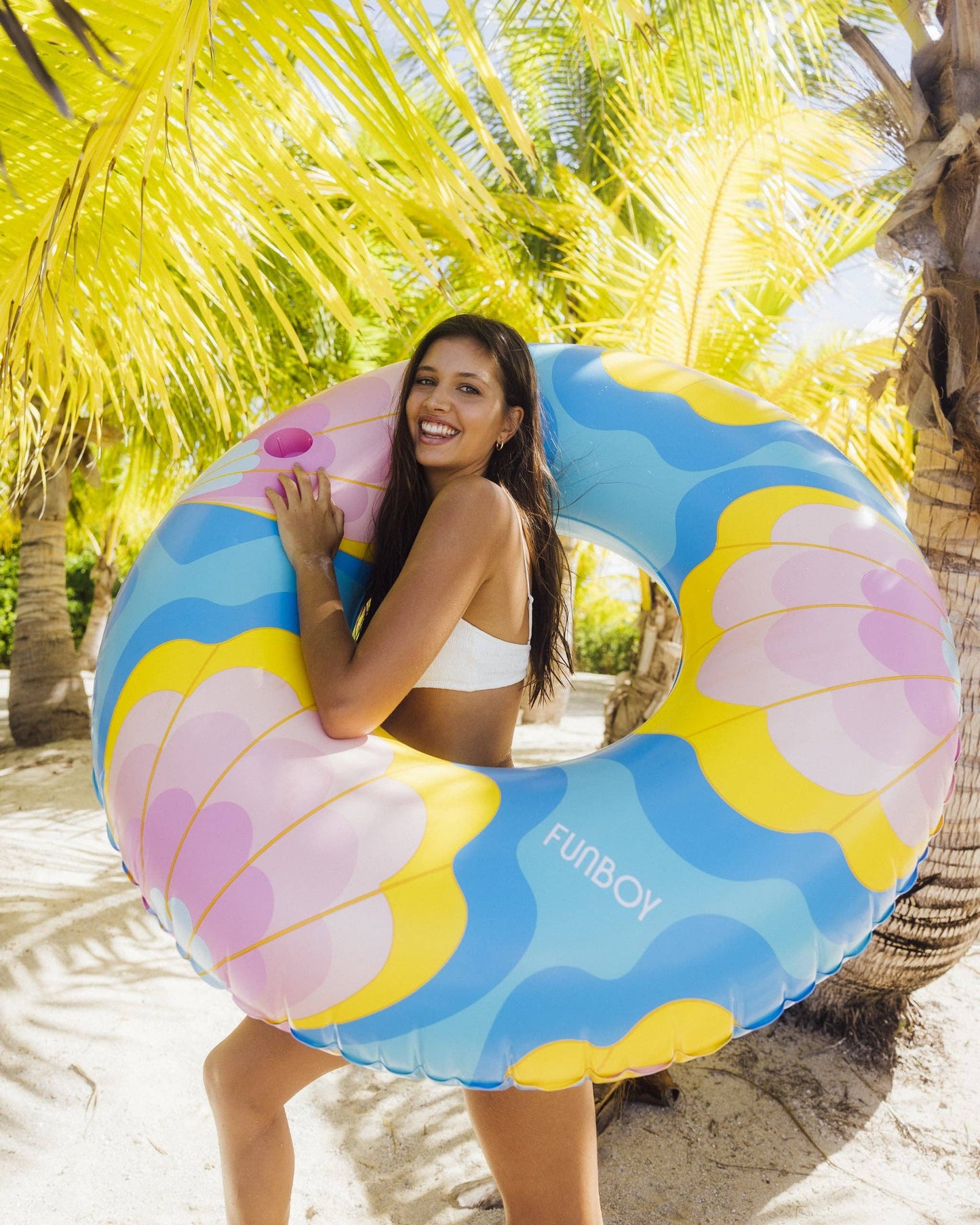 Mermaid Shells Tube Float