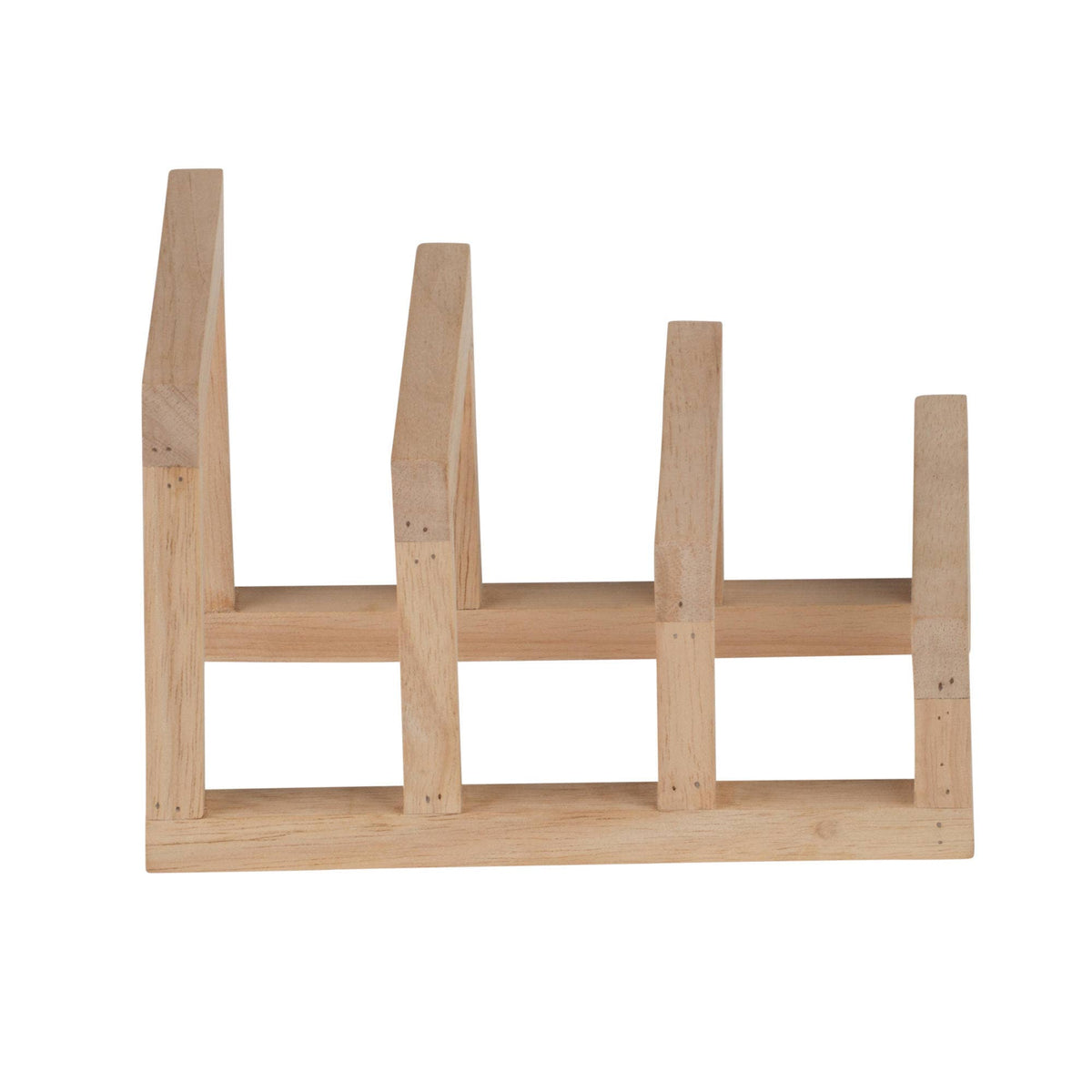 Platter, Plate, and Cutting Board Rack - Wood