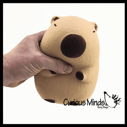 Jumbo Capybara Doh Filled Squishy Squeeze Stress Ball Soft