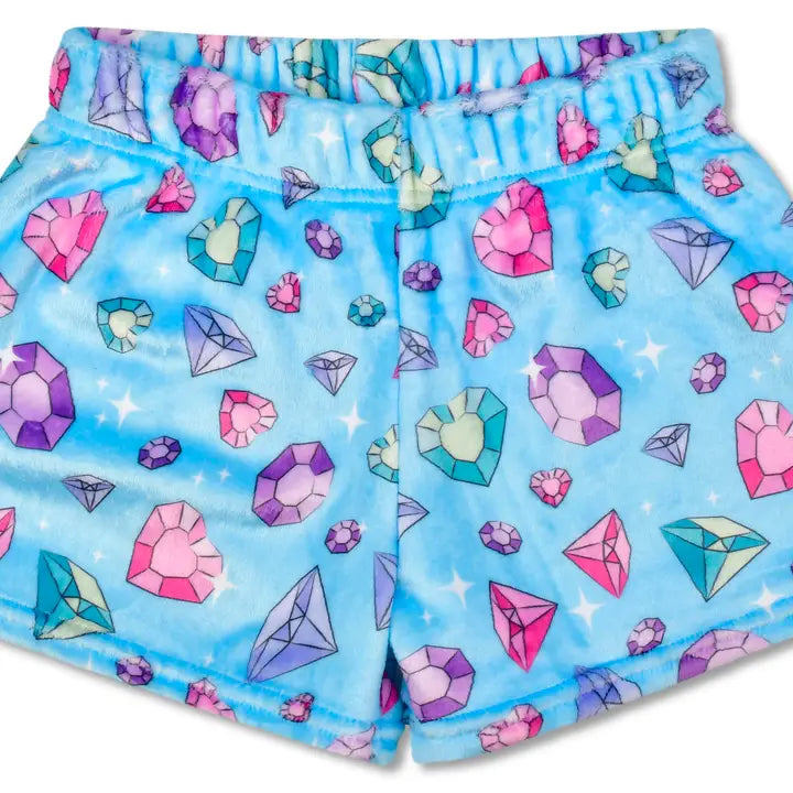 Jazzy Jewels Plush Shorts Medium 10-12