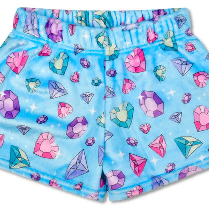Jazzy Jewels Plush Shorts Medium 10-12