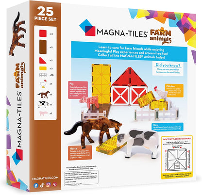 Magnatiles Farm Animals 25 piece