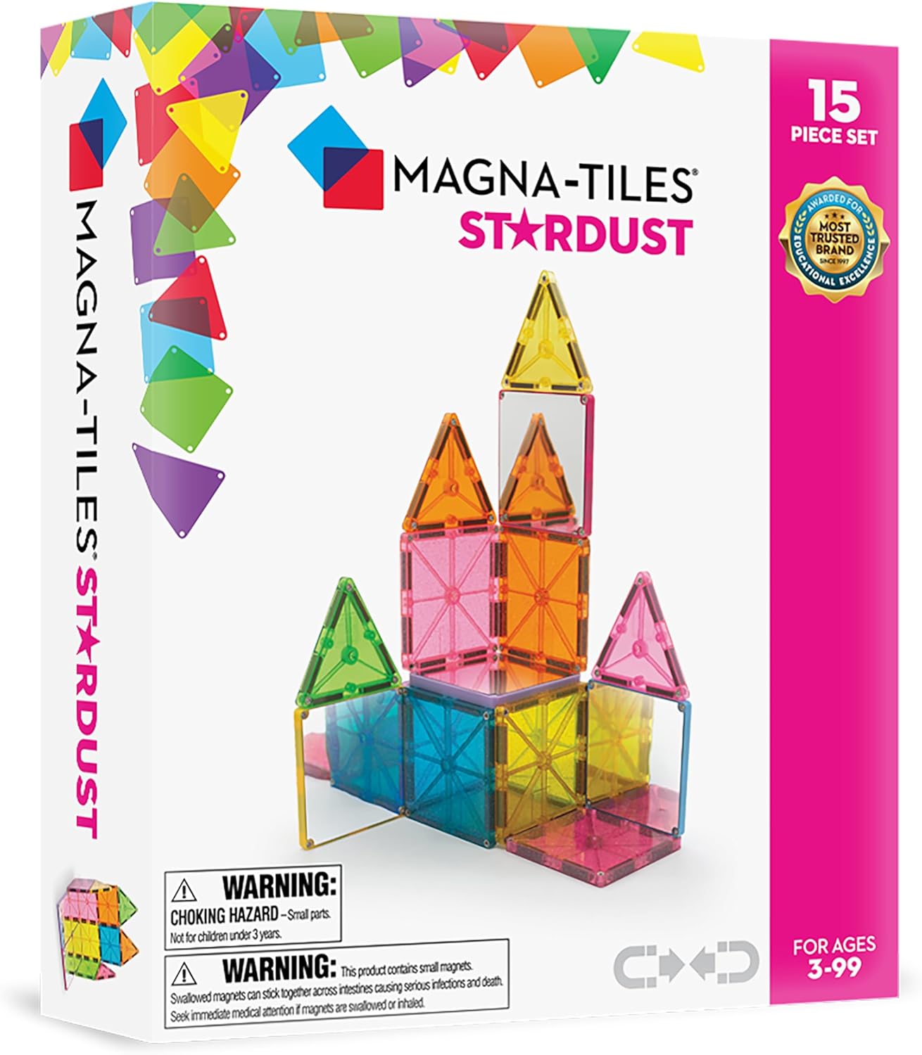 Magnatiles Stardust 15 piece