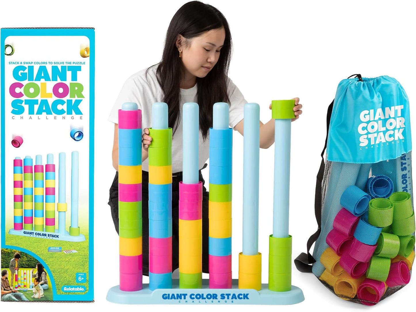 Giant Color Stack Challenge