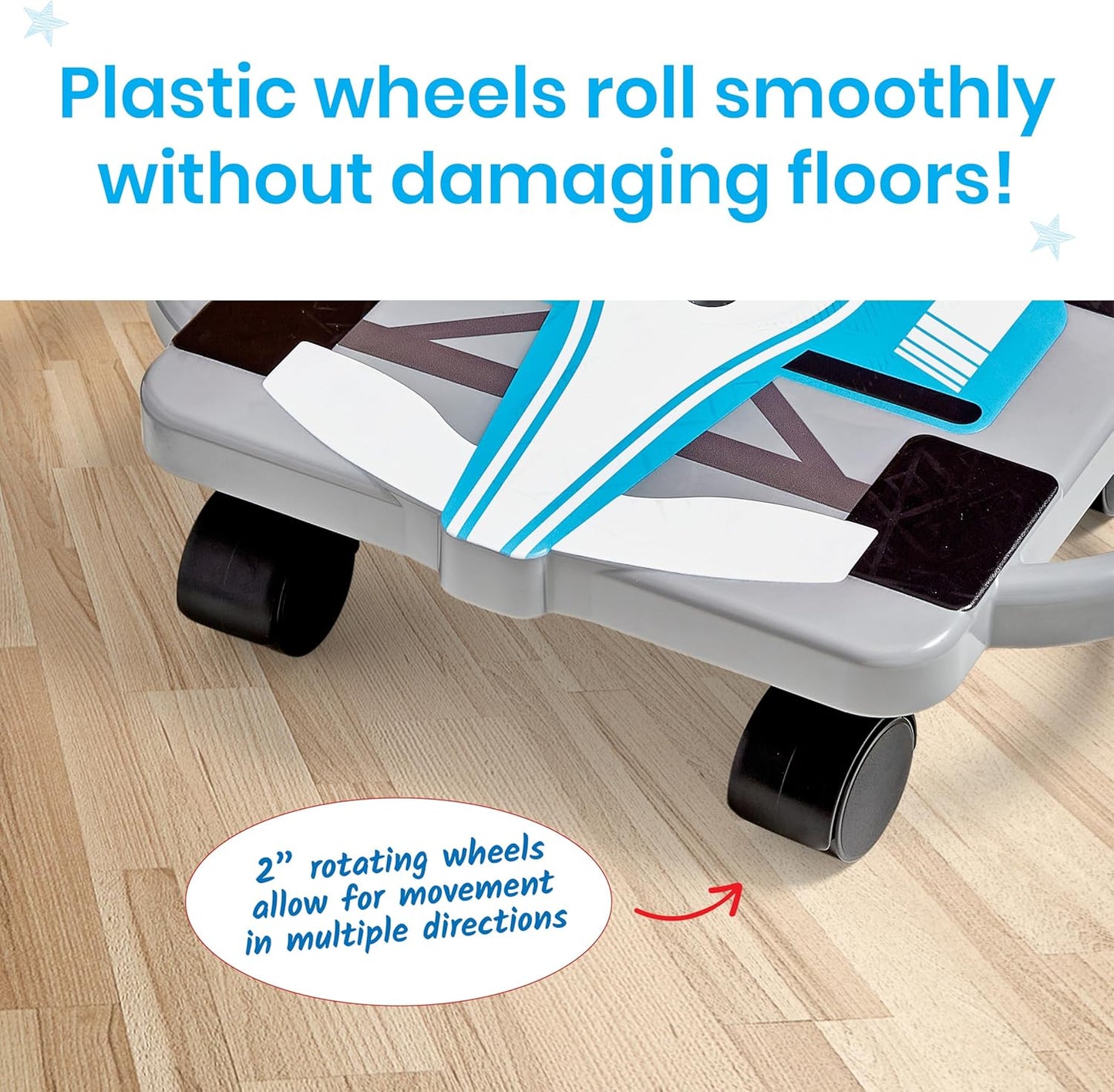 Speedway Racer Scooter Board Blue