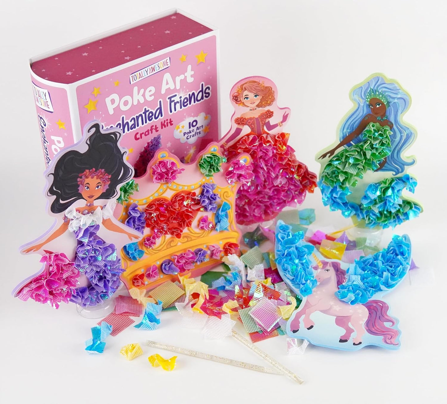 Totally Awesome Poke Art Enchanted Friends Craft K