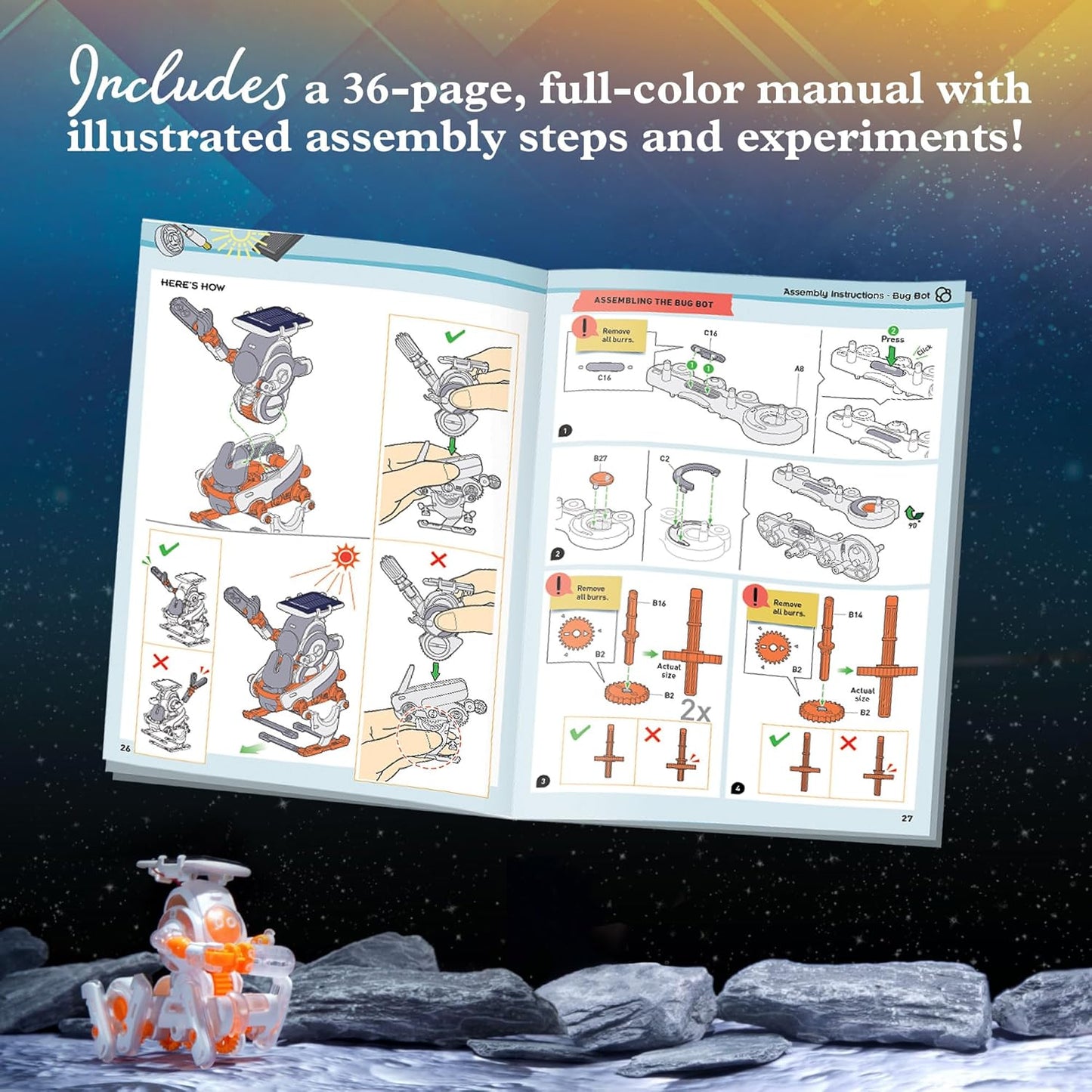 Solarbots Cosmic Explorer