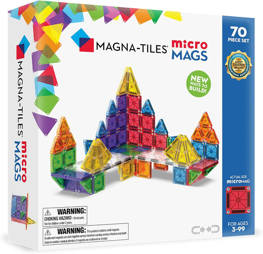 Magnatiles Micromags 70 piece Deluxe Set