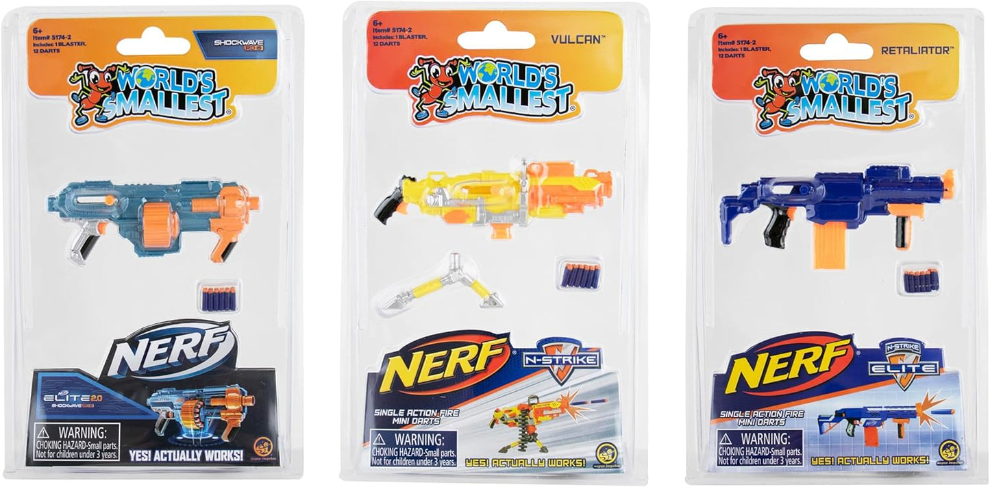 World's Smallest Nerf Blasters Series 2