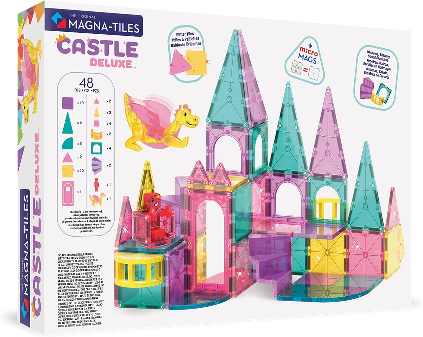 Magna-Tiles Castle DLX