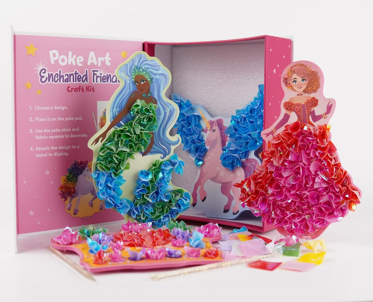 Totally Awesome Poke Art Enchanted Friends Craft K