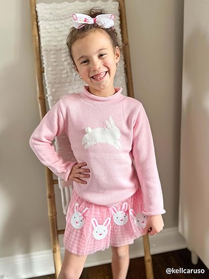 Pink Easter Seq Tutu 3T-5T