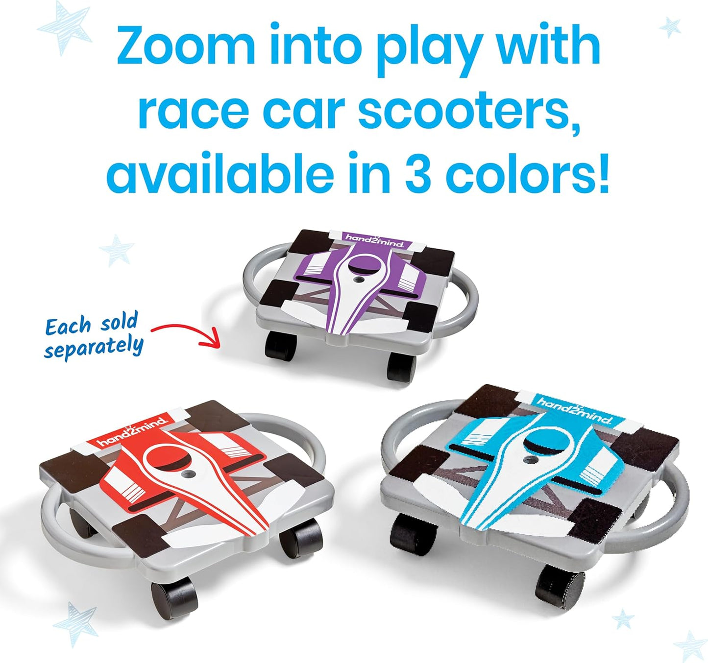 Speedway Racer Scooter Board Blue