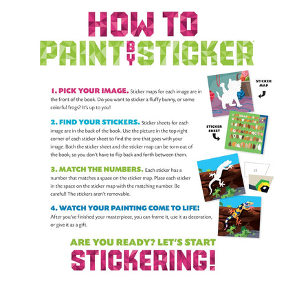 Paint by Sticker Kids Pets