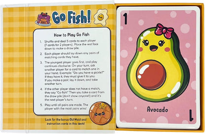 Totally Awesome Go Fish Kawaii Style Card Game for Kids