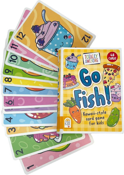 Totally Awesome Go Fish Kawaii Style Card Game for Kids