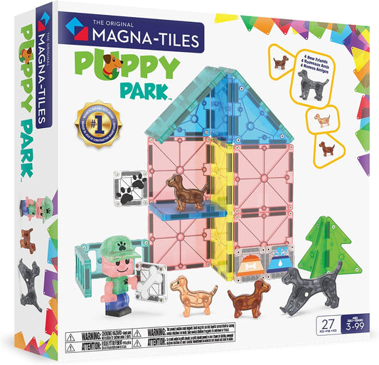 Magnatiles Puppy Park 27 piece