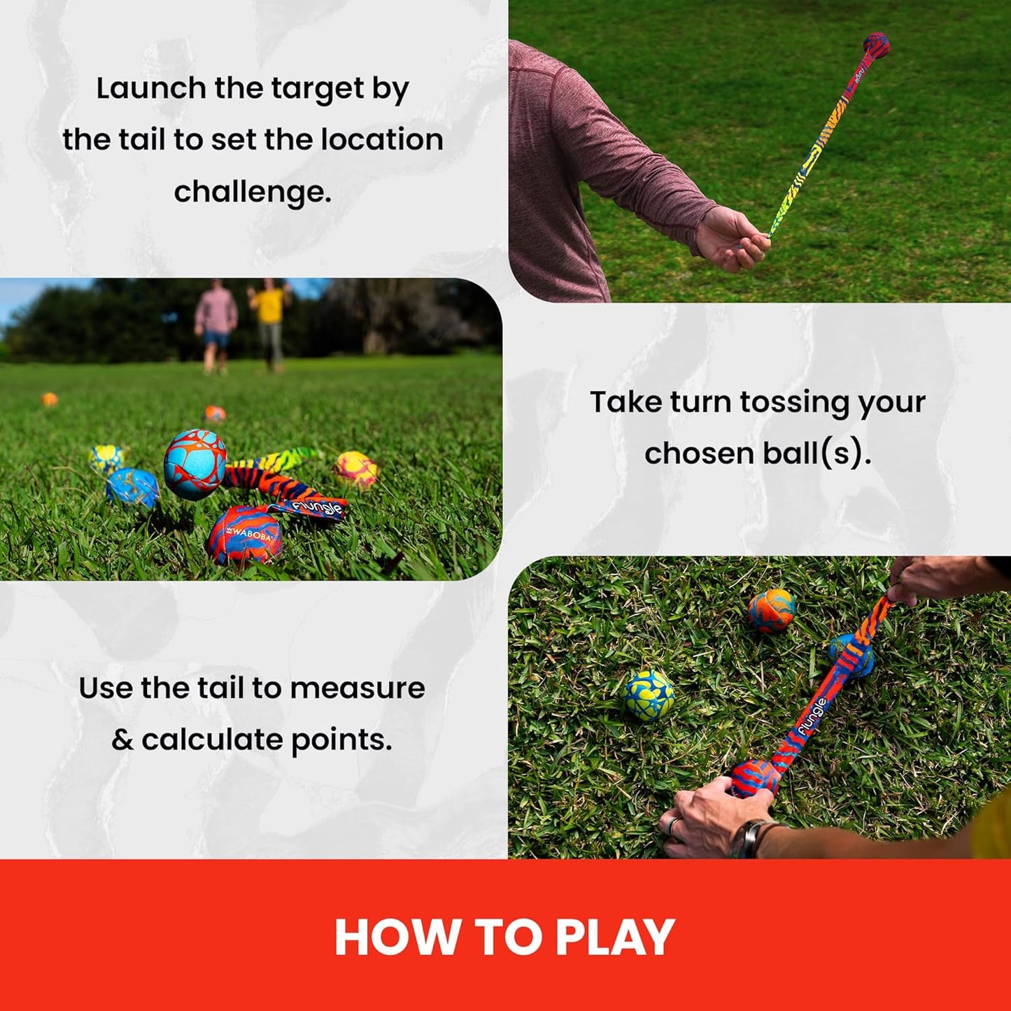 Flunge Bocce with a tail