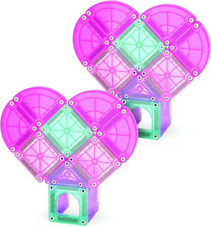 Magna-Tiles MicroMags Travel Heart to Heart