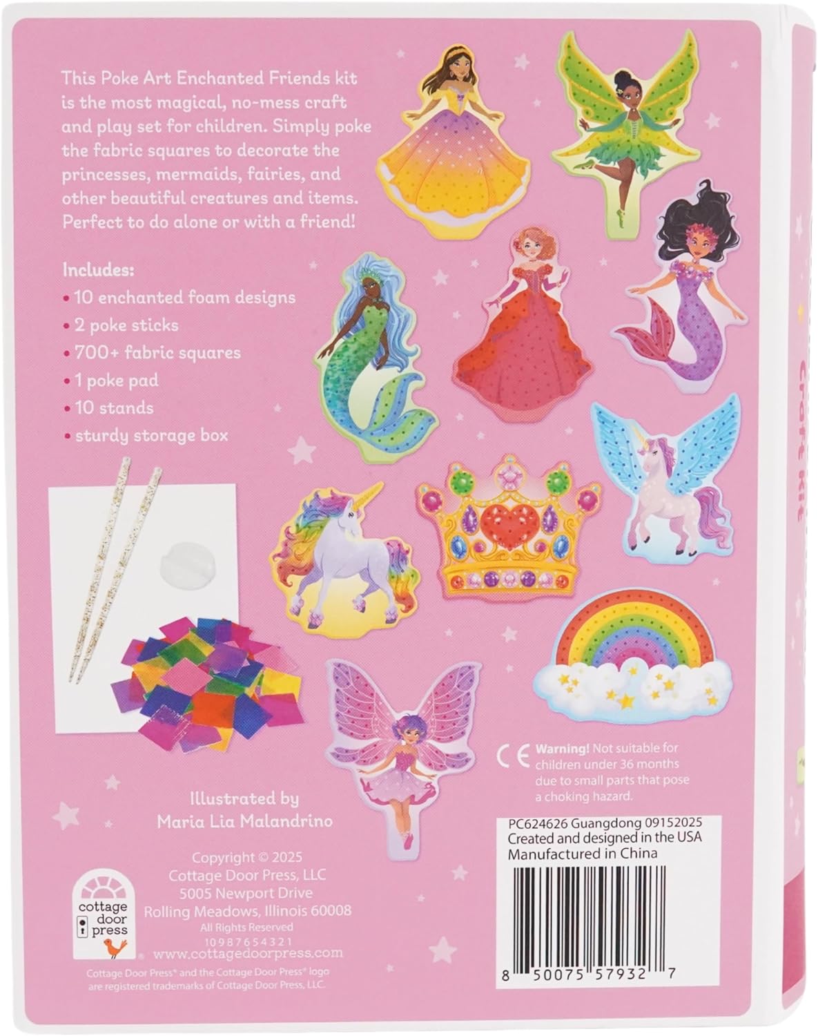 Totally Awesome Poke Art Enchanted Friends Craft K