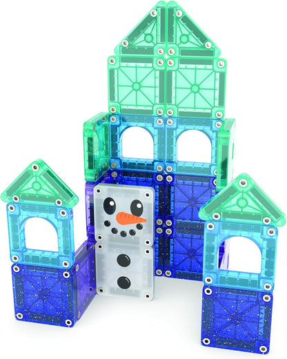 Magnatiles Micromags Winter Wonder Travel Set 26 piece