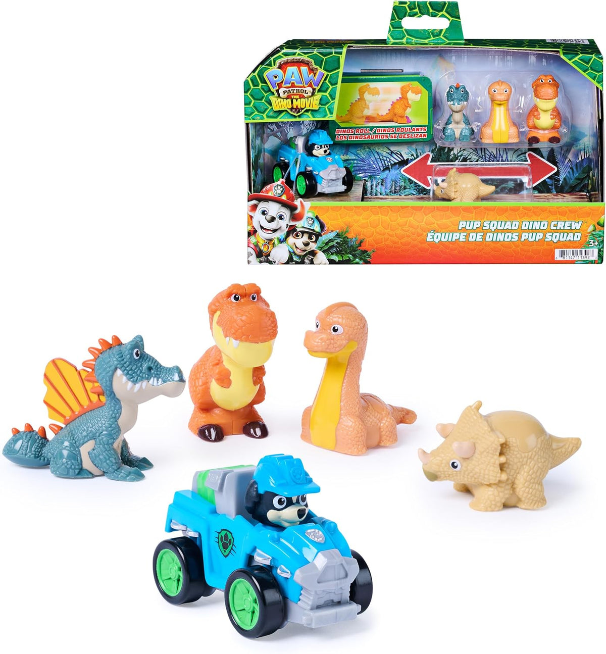 Paw Patrol: The Dino Pup Movie, Pup Squad Dino Crew