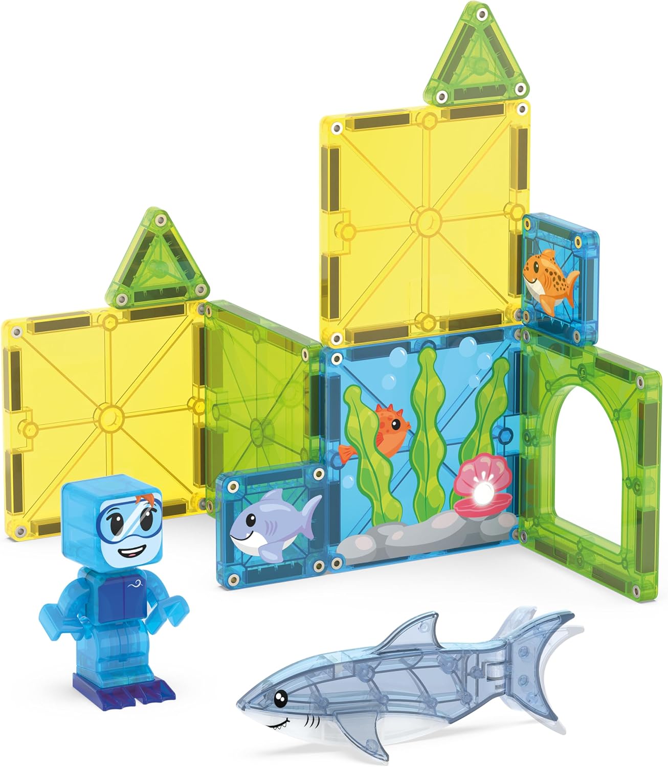 Magnatiles Shark Dive