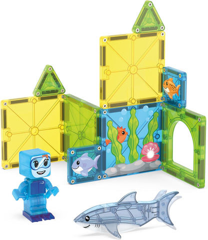 Magnatiles Shark Dive