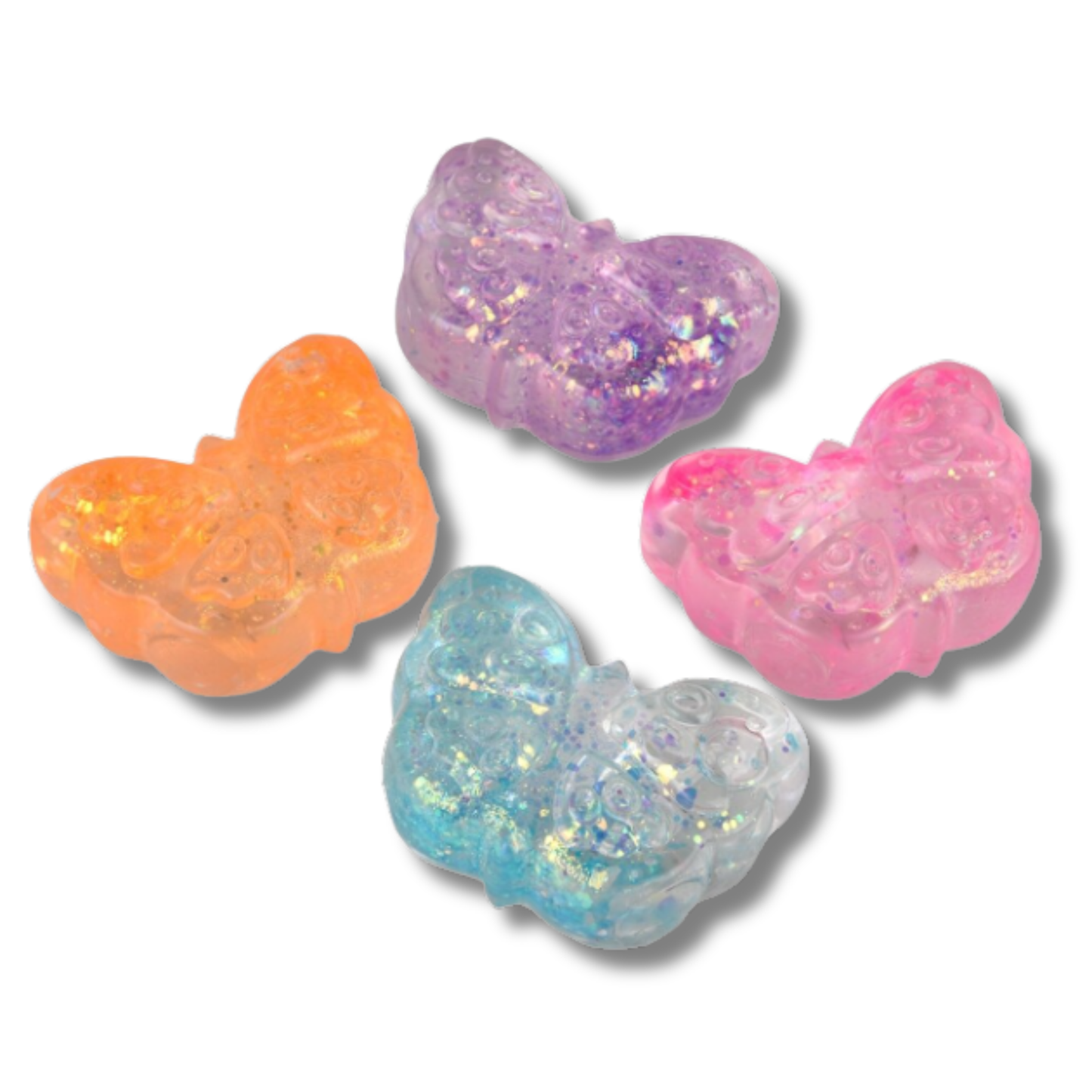 Butterfly Squeezy Sugar Fidget Kids Toys- Assorted