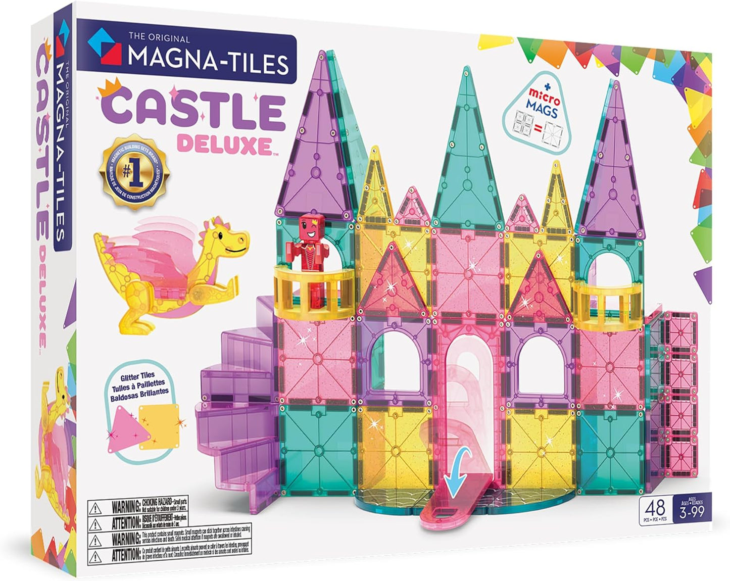 Magna-Tiles Castle DLX
