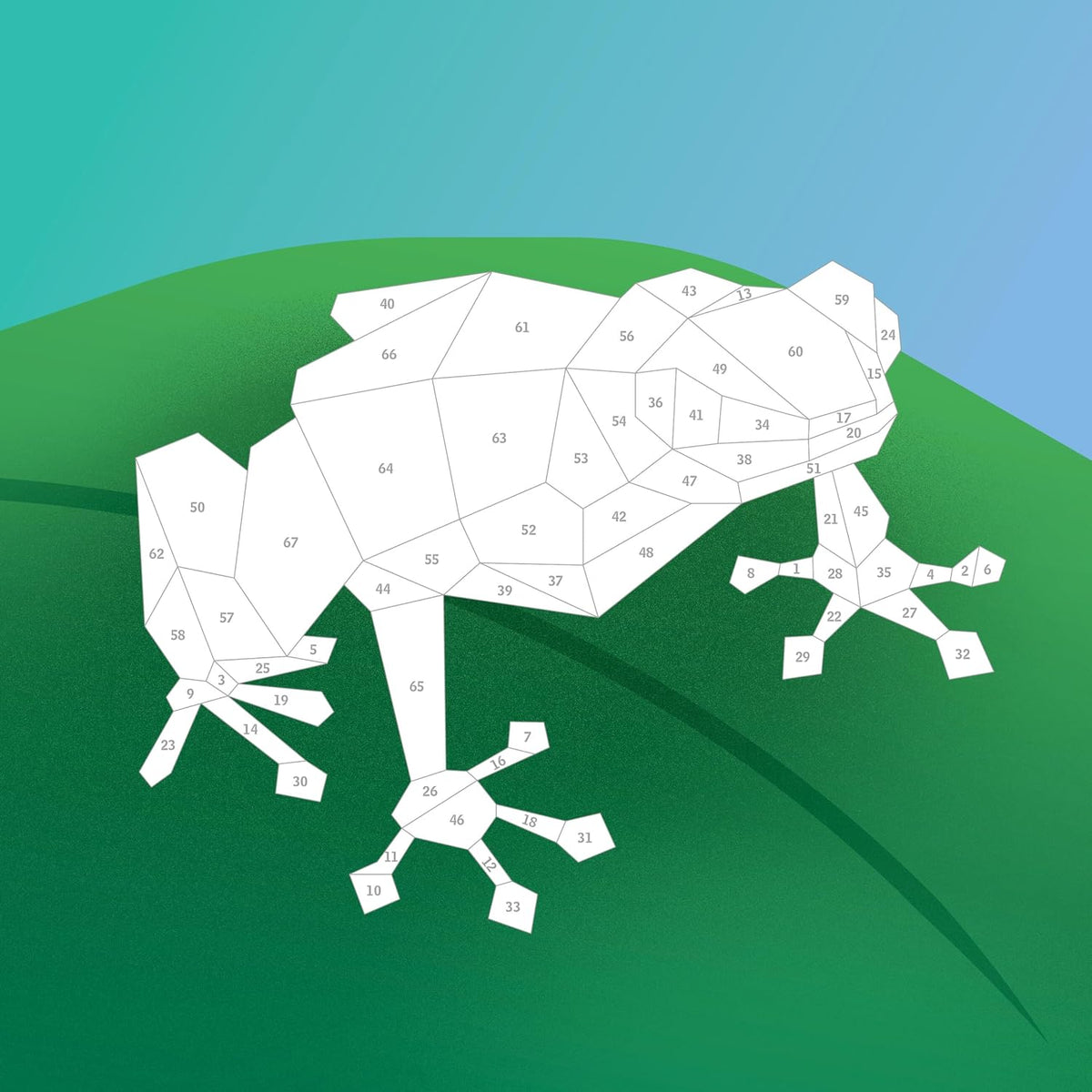 Paint by Sticker Kids Rainforest Animals