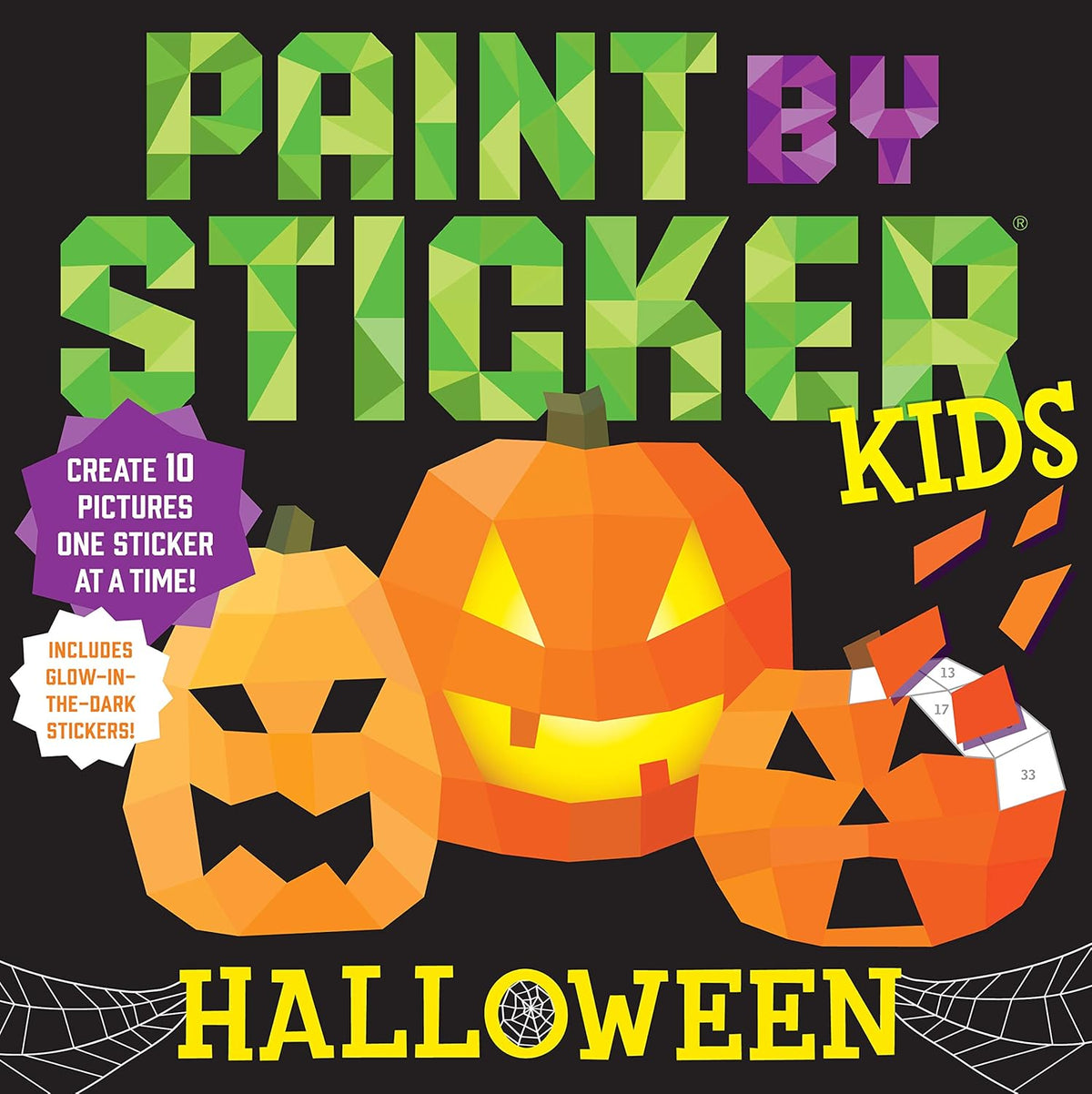 Paint by Sticker Kids Halloween