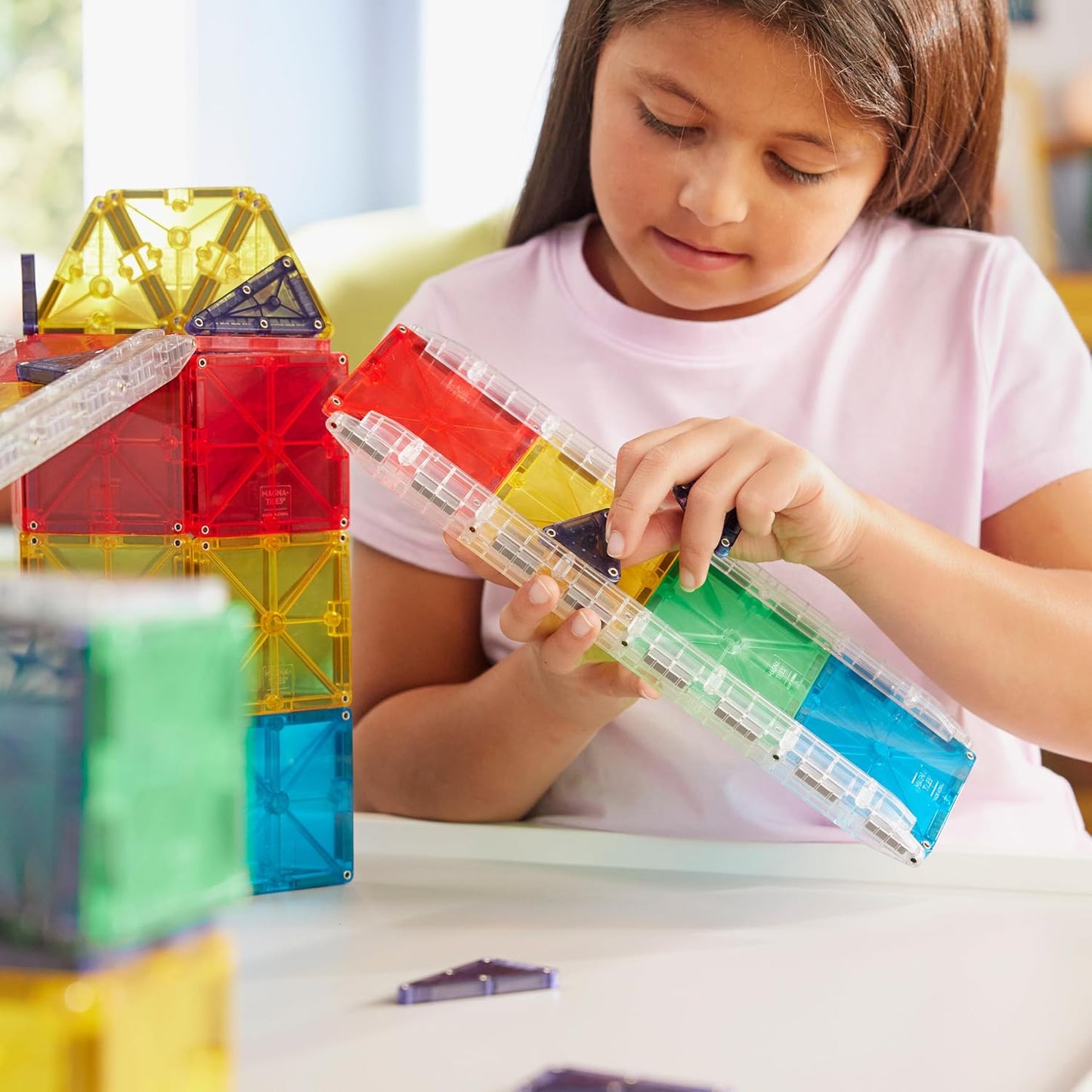 Magna-Tiles Rail Racers Rail Pack