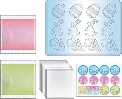 Gummy Candy Kit - Bunnies, Eggs & Tulips