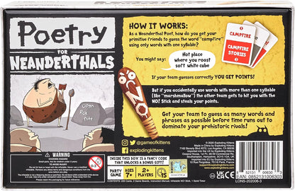 Poetry for Neanderthals