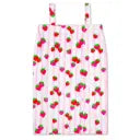 Strawberry Stripes Spa Wrap Medium/Large