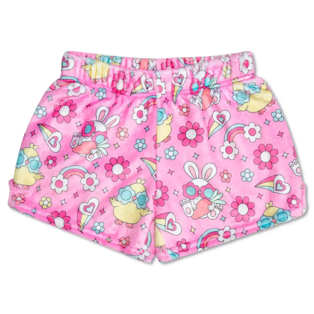 Flower Chicks Plush Shorts Small
