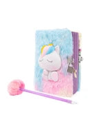 Furry Friends Squishy Journal Unicorn Assort