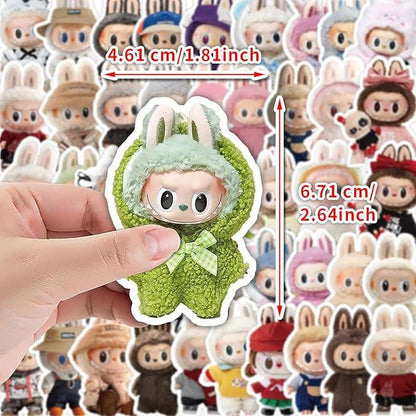 Labubu cartoon cute deco sticker Assortment