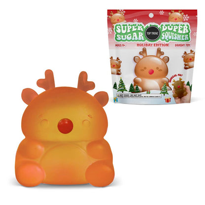 Super Duper Sugar Squisher - Reindeer Colors asst