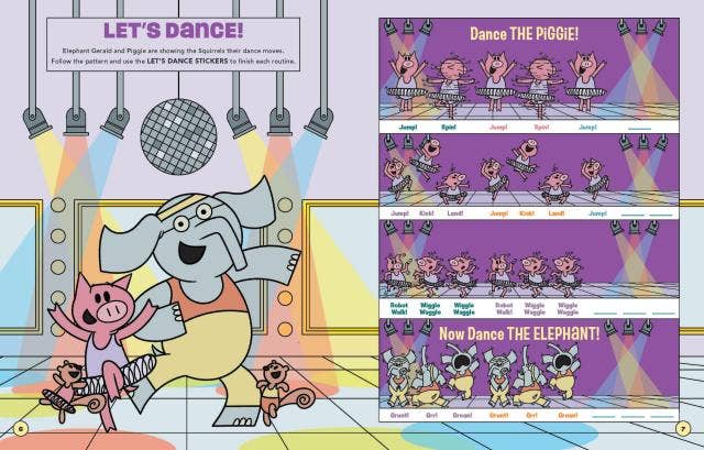Elephant and Piggie Stick Together Sticker Book
